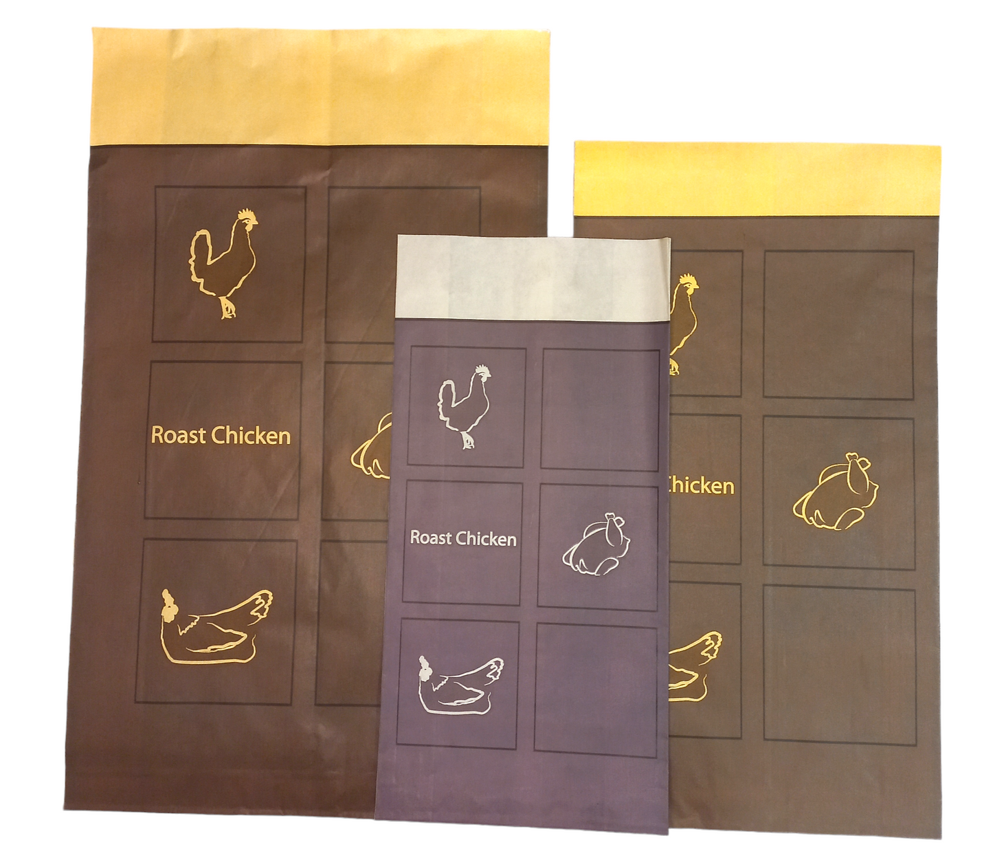 Bolsas dama pollo 100uds