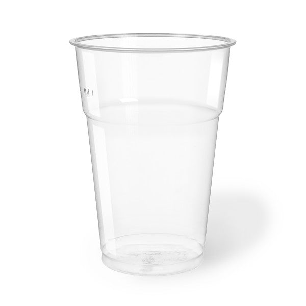 Vasos transparentes de PP 100% reciclables