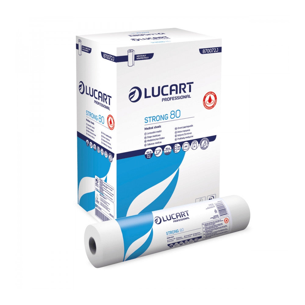 Sábanas sanitarias médicas Lucart Professional Strong 70m