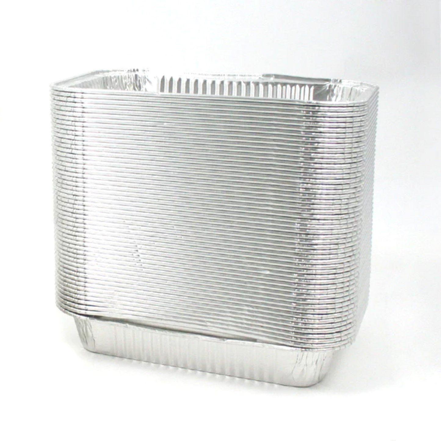 Contenedores de Aluminio borde tipo L + Tapa 100pz