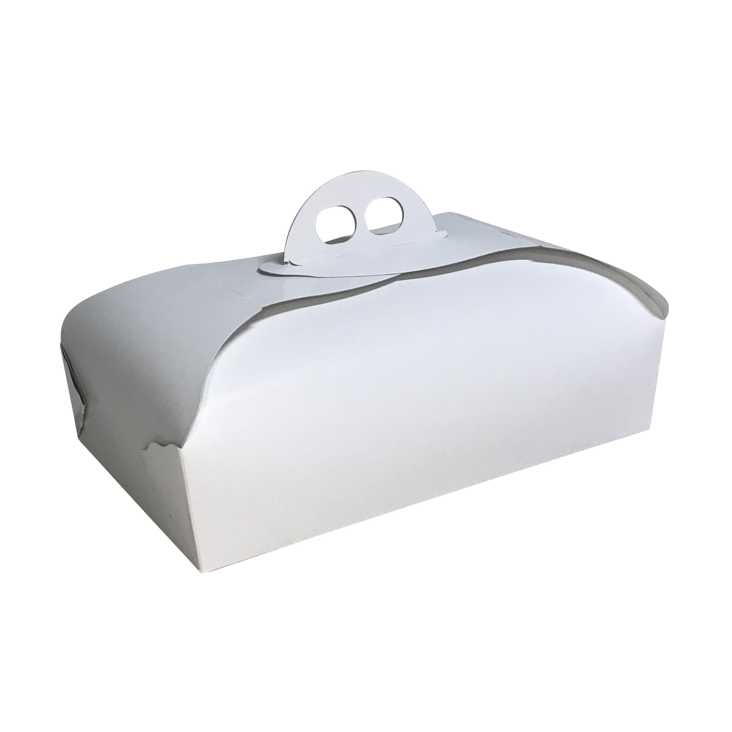 Cajas para tartas rectangulares con asa.