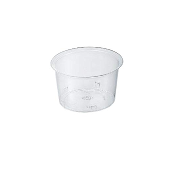 Vaso transparente 185cc + tapa 50uds