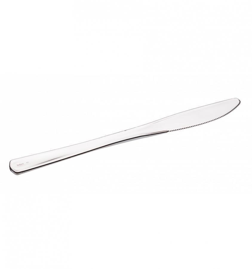 Cuchillo desechable con acabado metalizado 190mm 25uds