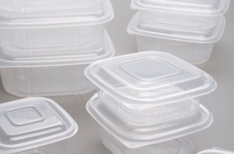 POLYPROPYLENE TRAYS WITH HINGED LIDS 50pz
