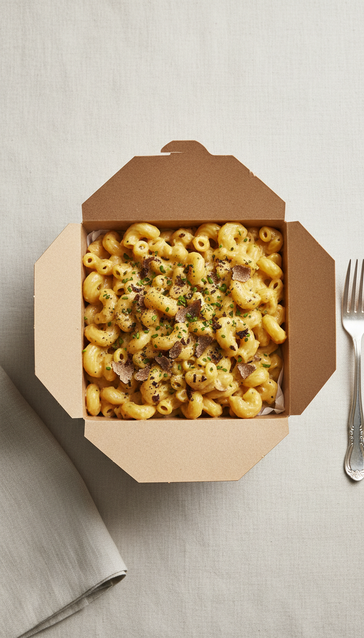 Caja kraft para llevar