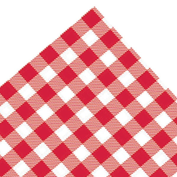 Papel antigrasa cono cuadros rojos 1500pz