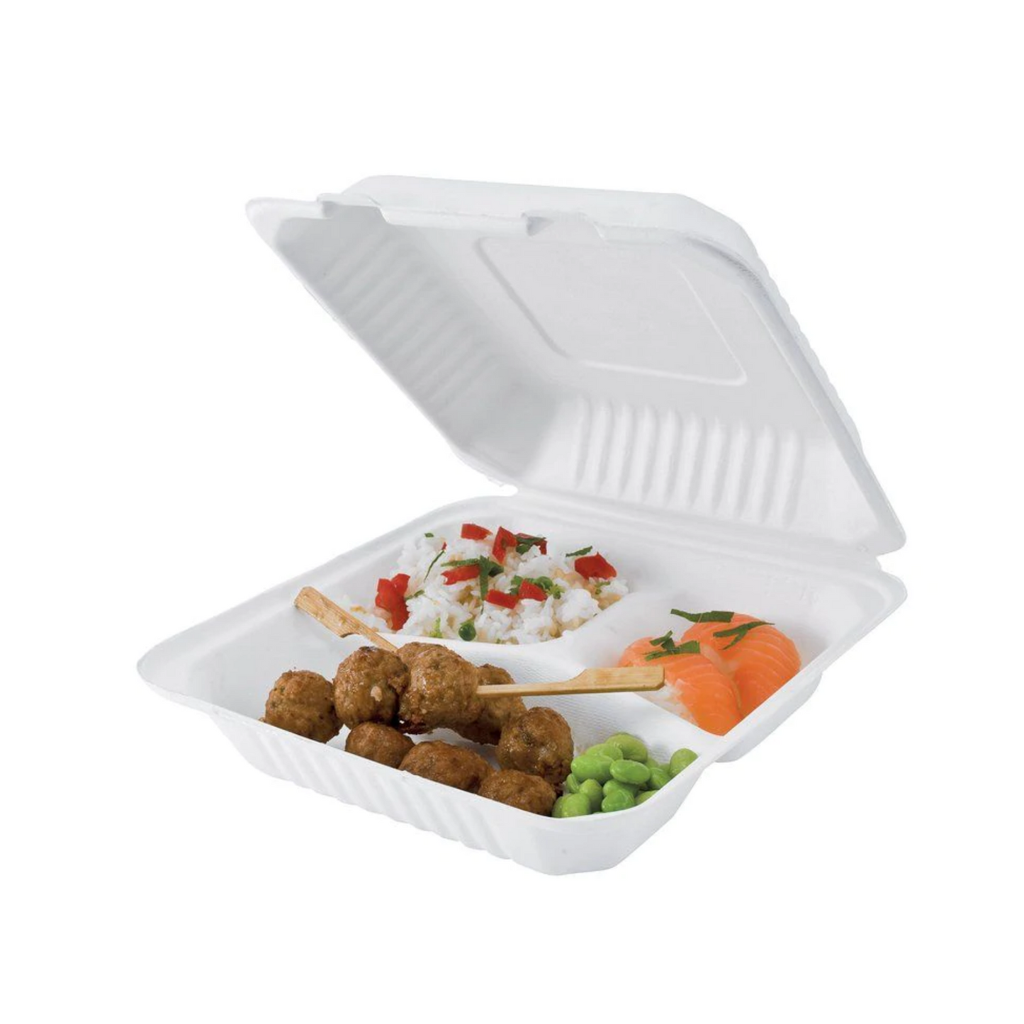 Contenitori take away in polpa di cellulosa