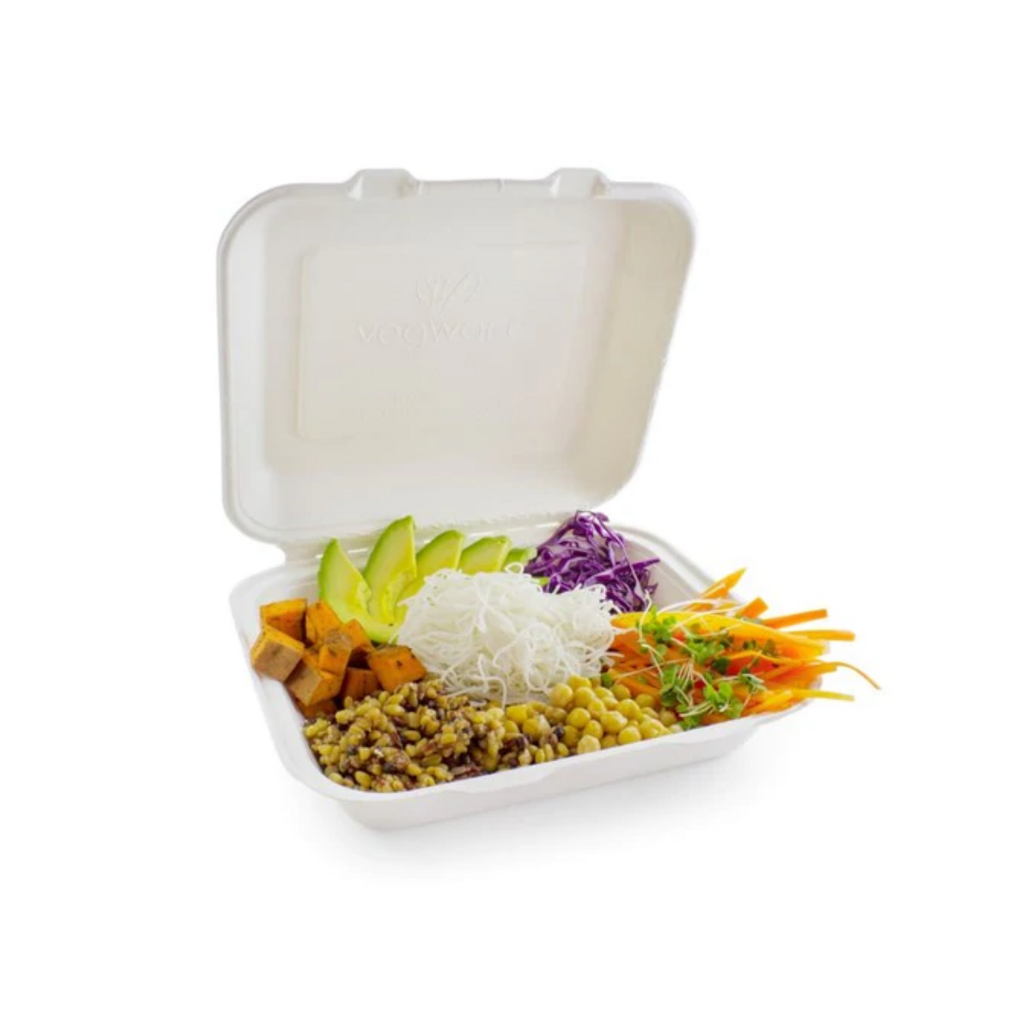 Contenitori take away in polpa di cellulosa