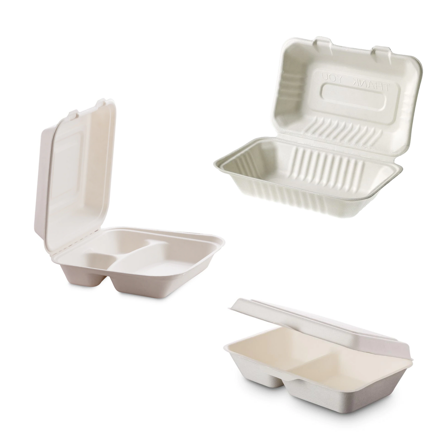 Contenitori take away in polpa di cellulosa