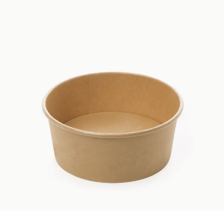 45pz Contenitore Poke e Insalata in Carta Kraft avana