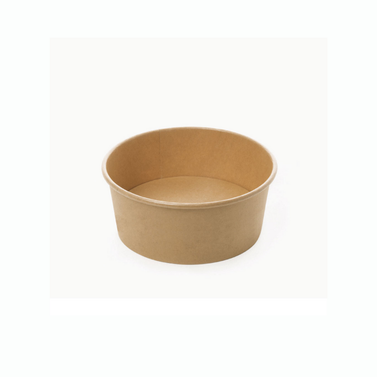 45pz Contenitore Poke e Insalata in Carta Kraft avana