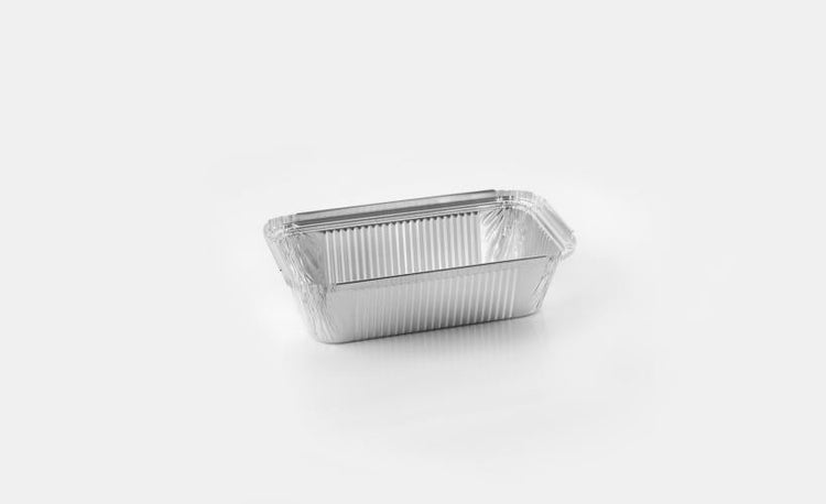 Contenedores de Aluminio borde tipo L + Tapa 100pz